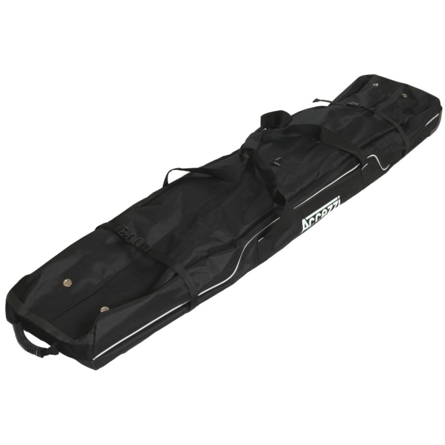 Accezzi Dobbelt Skitaske Med Hjul  Trolley
