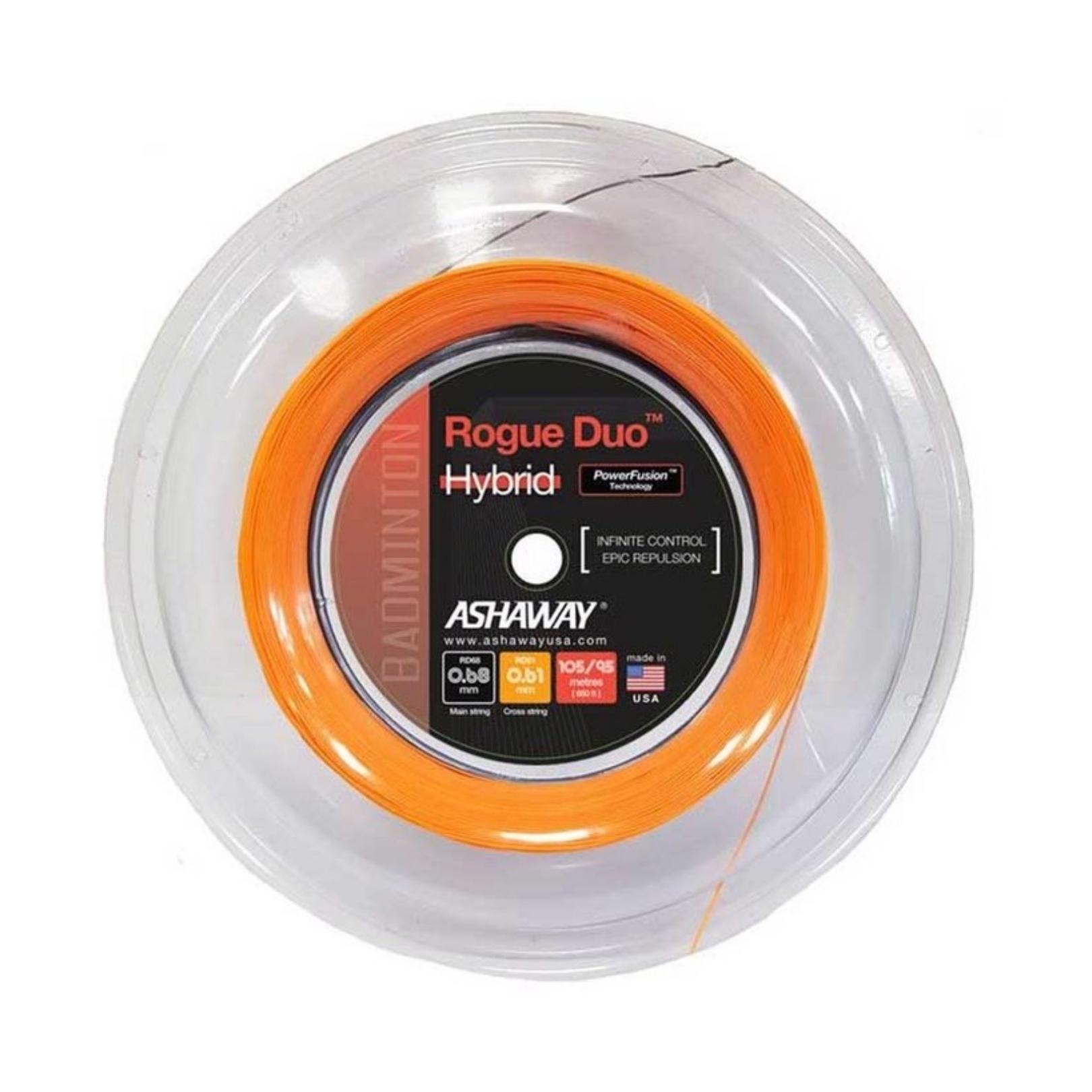 Ashaway Rogue Duo Hybrid 200m Orange Black