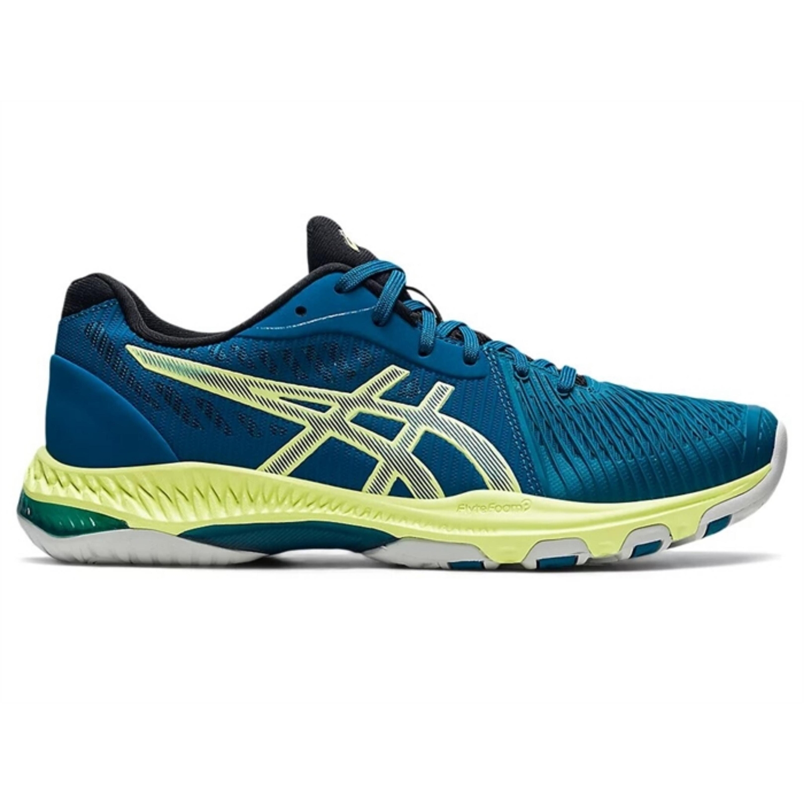 Asics Netburner Ballistic Ff 2 Deep Sea Teal Glow Yellow