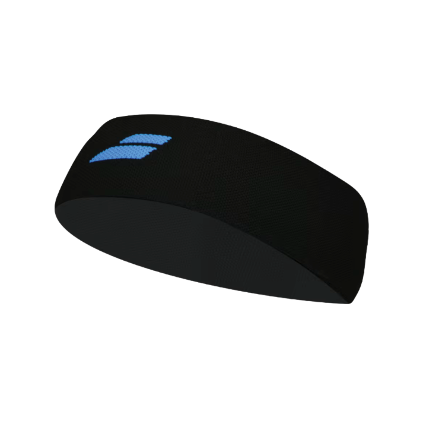 Babolat Logo Headband Black Diva Blue
