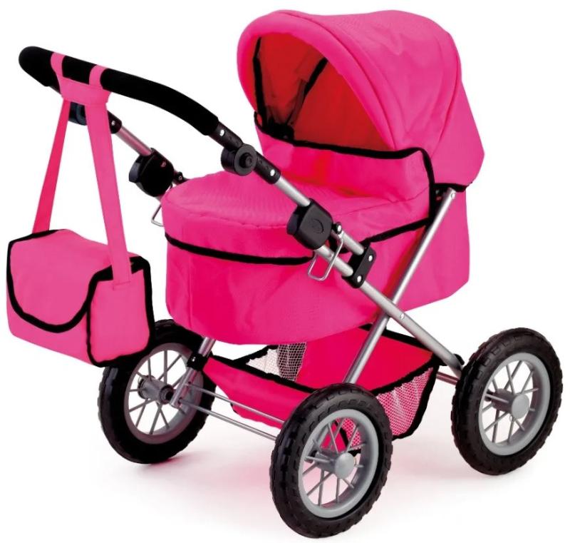 Bayer Dukkevogn Pink Trendy Og Smart   Hurtig Levering