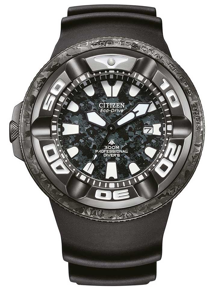 Citizen Bj8056 01e Herreur Eco Drive Professional Diver
