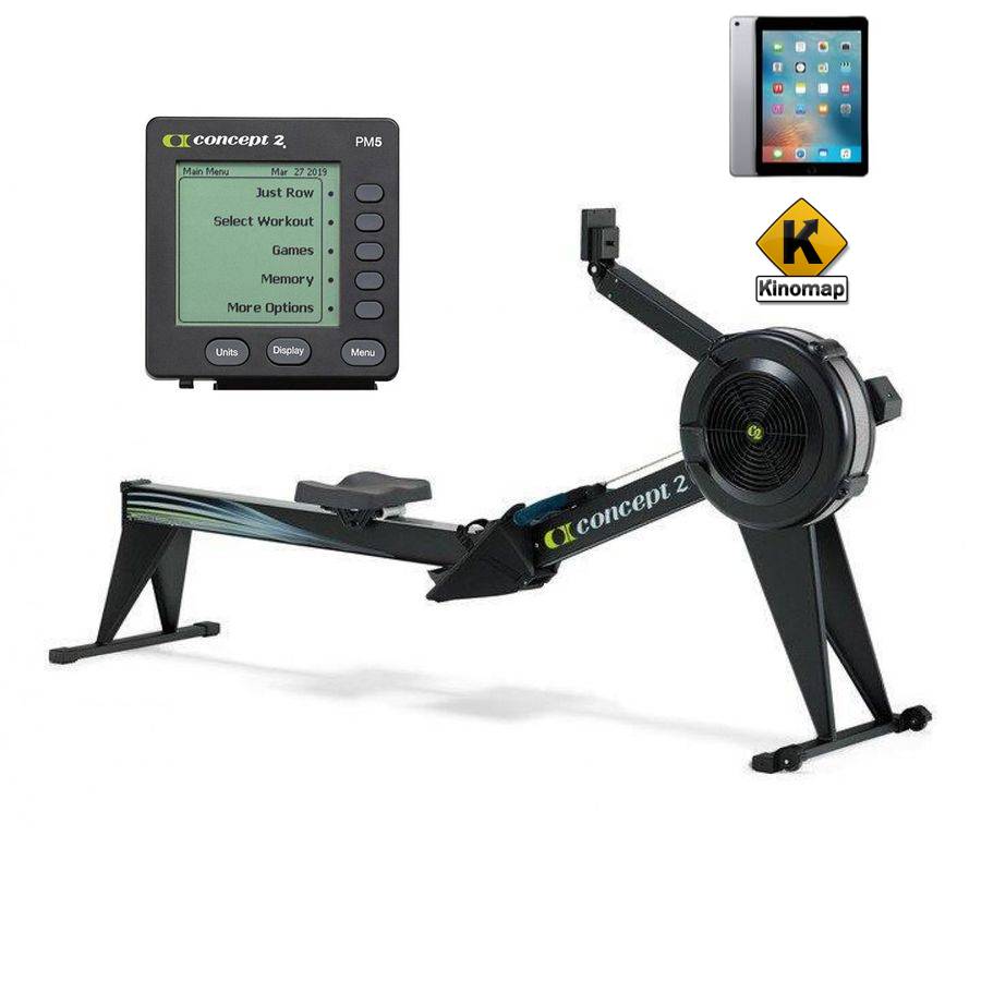 Concept2 Model D Pm5 Høj Romaskine Sort