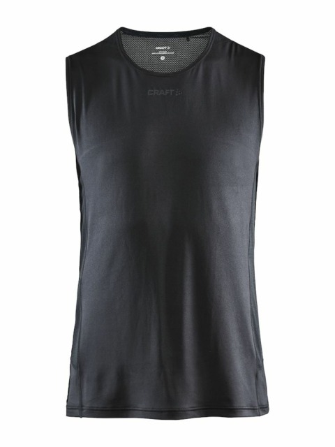 Craft   Adv Essence Sl Tee Mænd   Black M