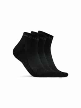 Craft   Core Dry Mid Sock 3 Pack   Black 43 45