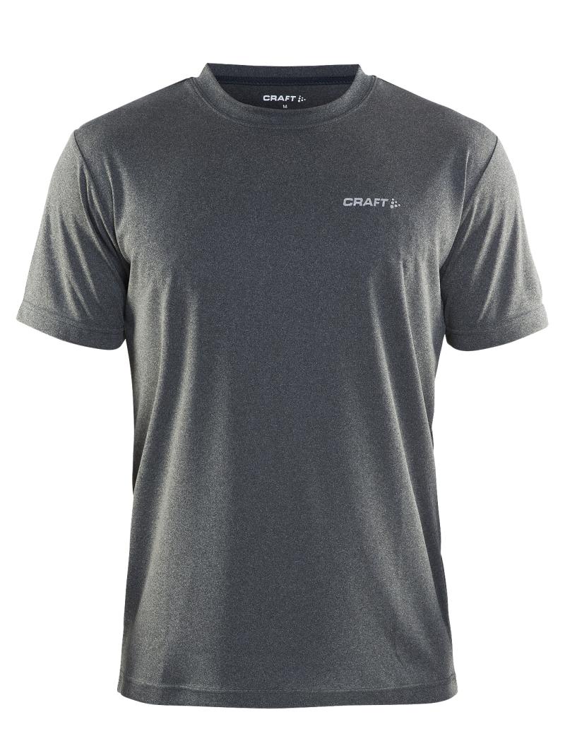 Craft   Prime Tee Maend   Dark Grey Melange Xs