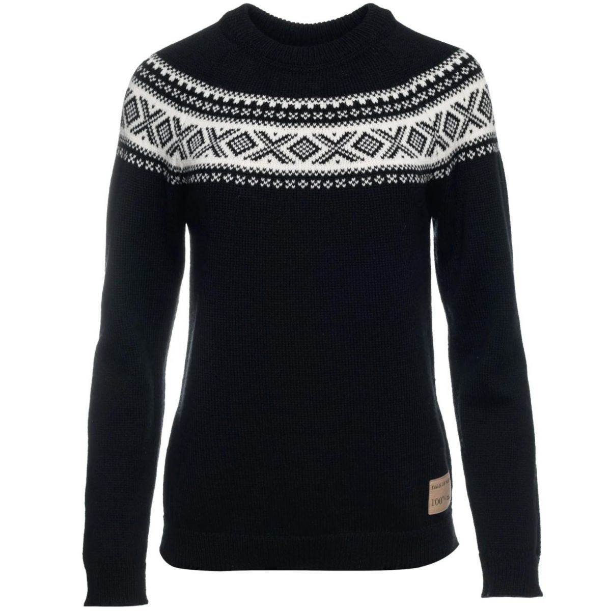 Dale Of Norway Vågsøy  Sweater  Dame  Sort