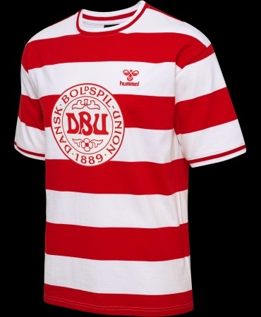 Denmark Fan T Shirt Euro 2024   Mens Xl
