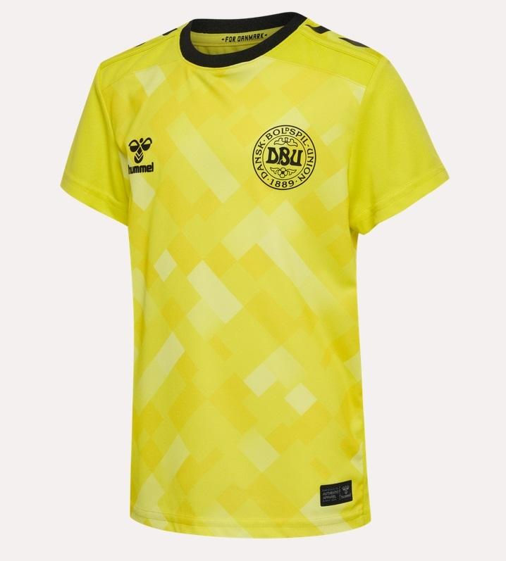 Denmark Goalie Jersey 2024 26   Youth 140