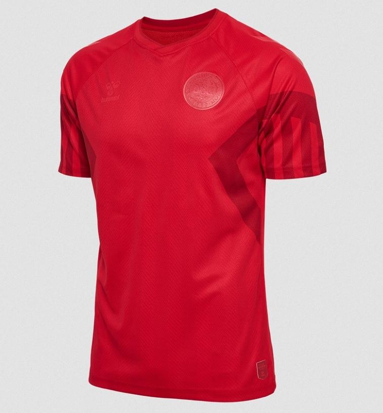 Denmark Home Jersey World Cup 2022   Adult Mens Xl