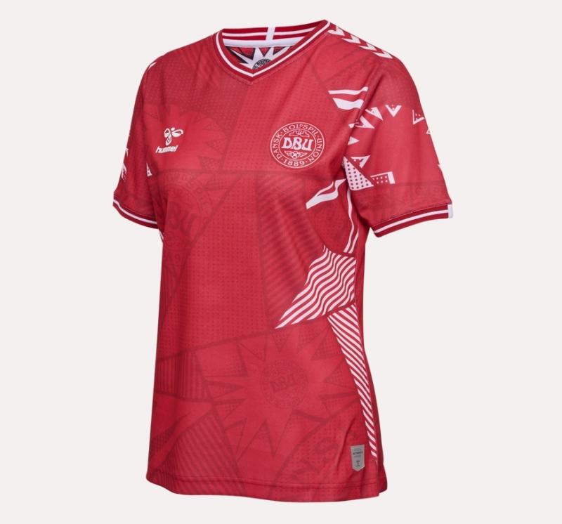 Denmark Home Jersey World Cup 2023   Womens Xs
