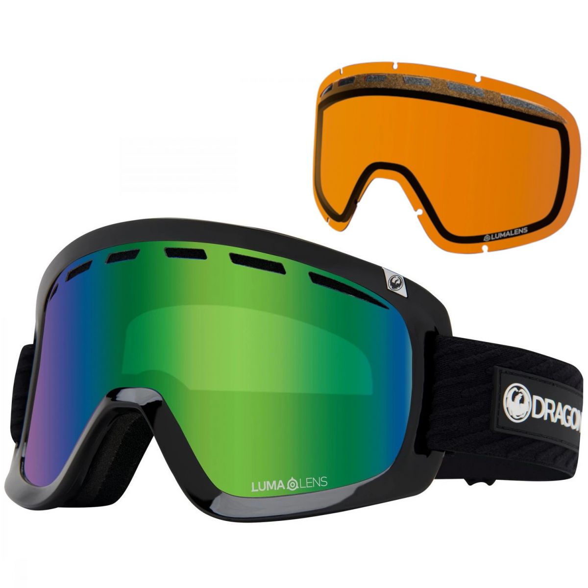 Dragon D1 Otg  Skibriller  Icon Green