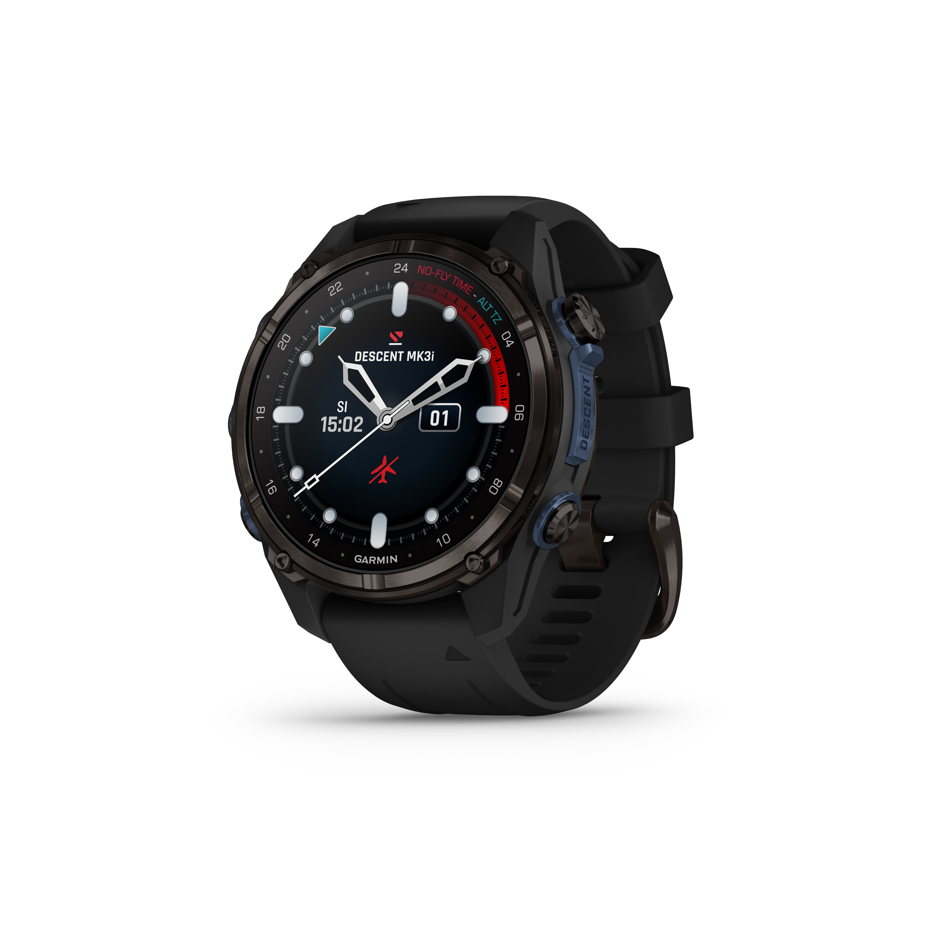 Garmin Descent Mk3i Ti Sort 43mm