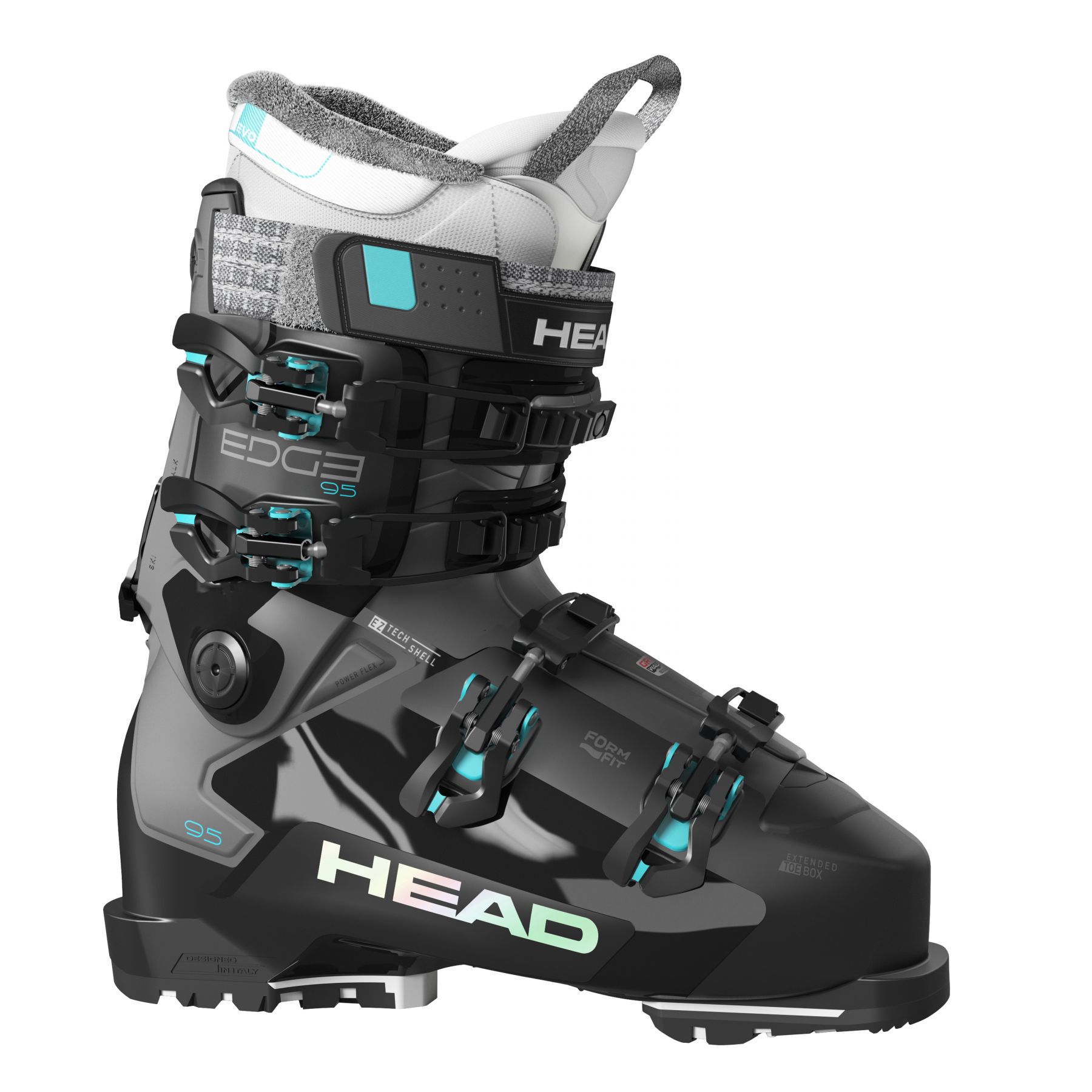Head Edge 95 W Hv Gw  Skistøvler  Dame  Sort Turkis