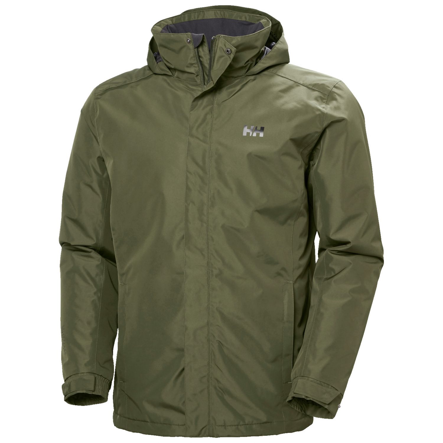 Helly Hansen Dubliner Insulated  Regnjakke  Herre  Grøn