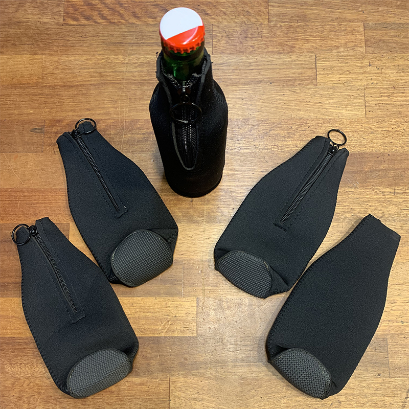 Isoleret Neopren Flaskeholder   Hold Dine Drikke Kolde  5 Pak