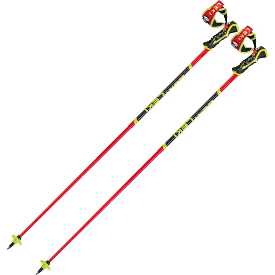 Leki Venom Sl 3d  Skistave  Rød