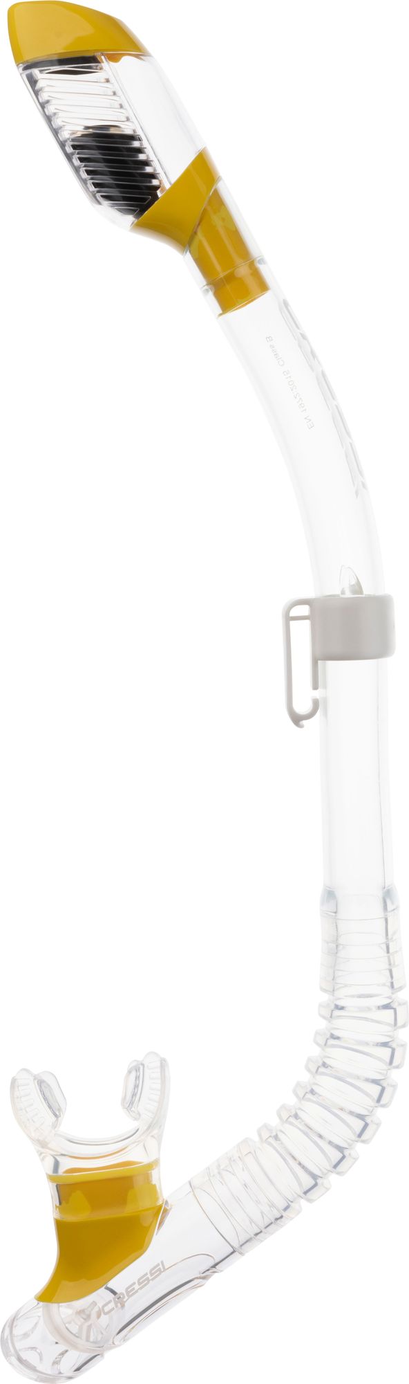 Mini Dry Snorkel Clear Yellow