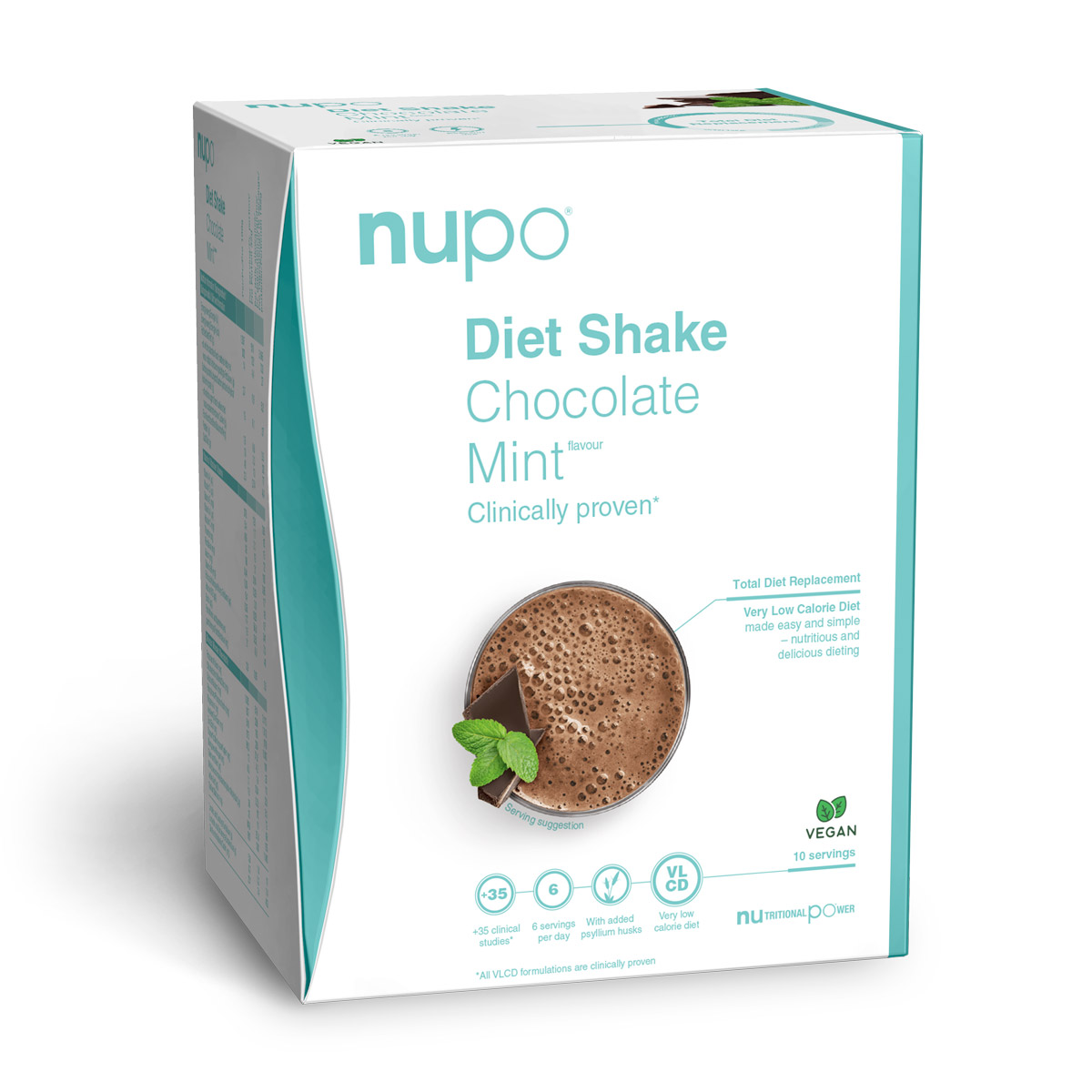 Nupo Diet Shake   Chocolate Mint 10 Port