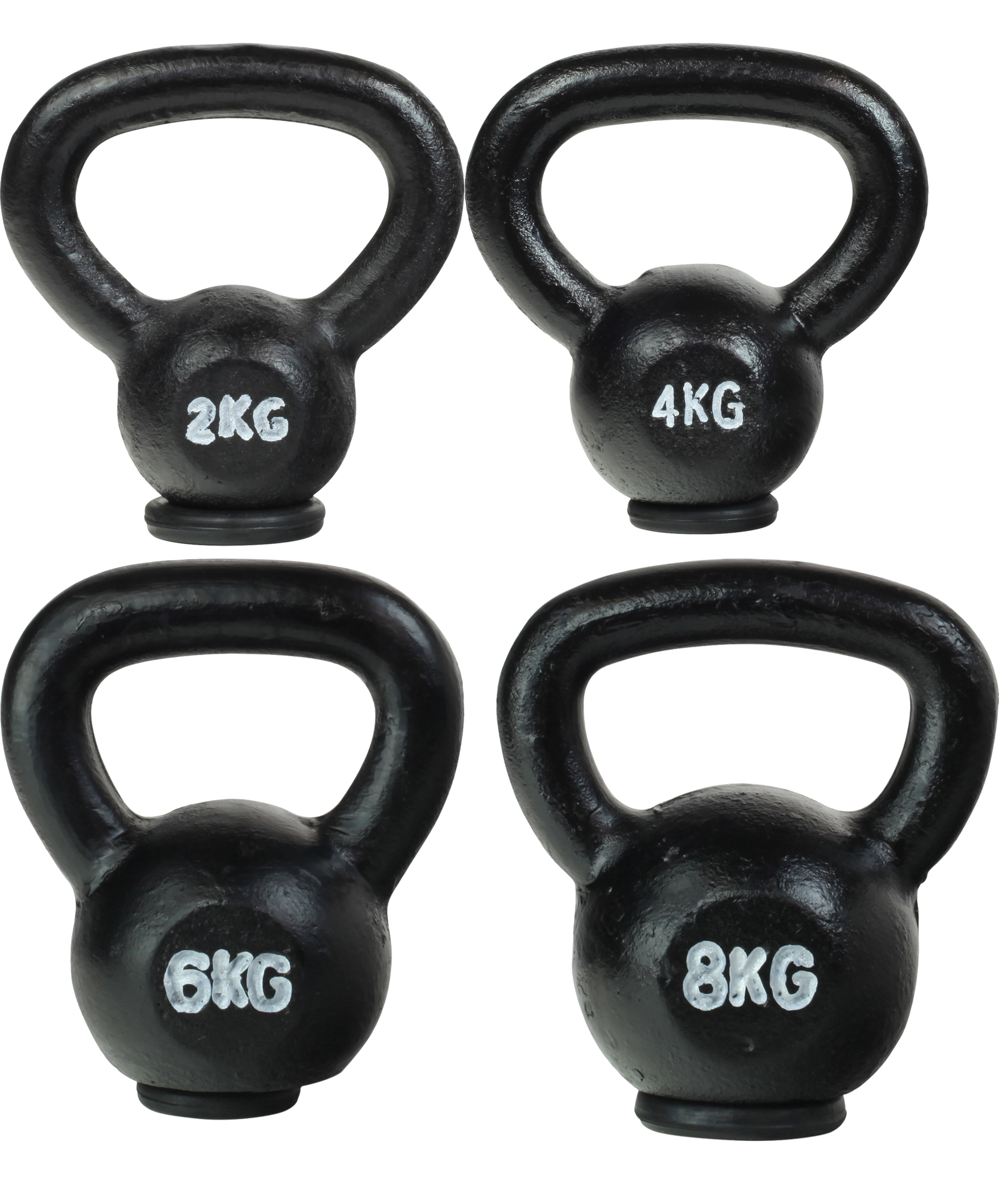 Odin Kettlebell Støbejern Pakketilbud  2  4  6  8kg