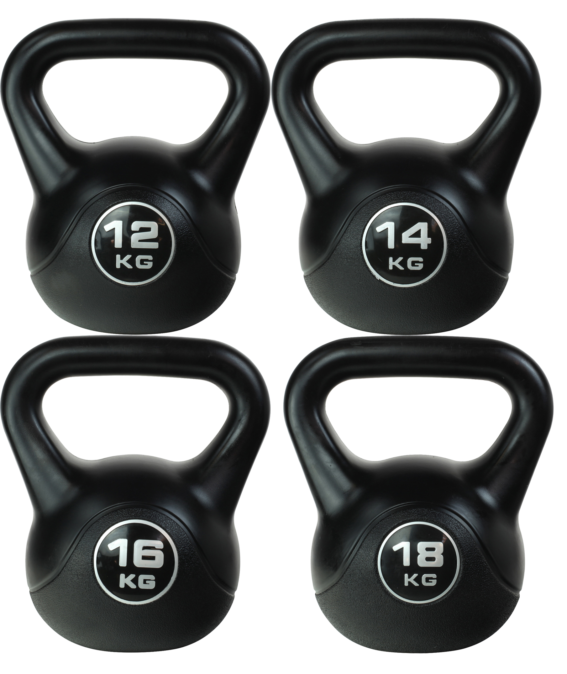 Odin Vinyl Kettlebell Pakketilbud  12  14  16  18kg
