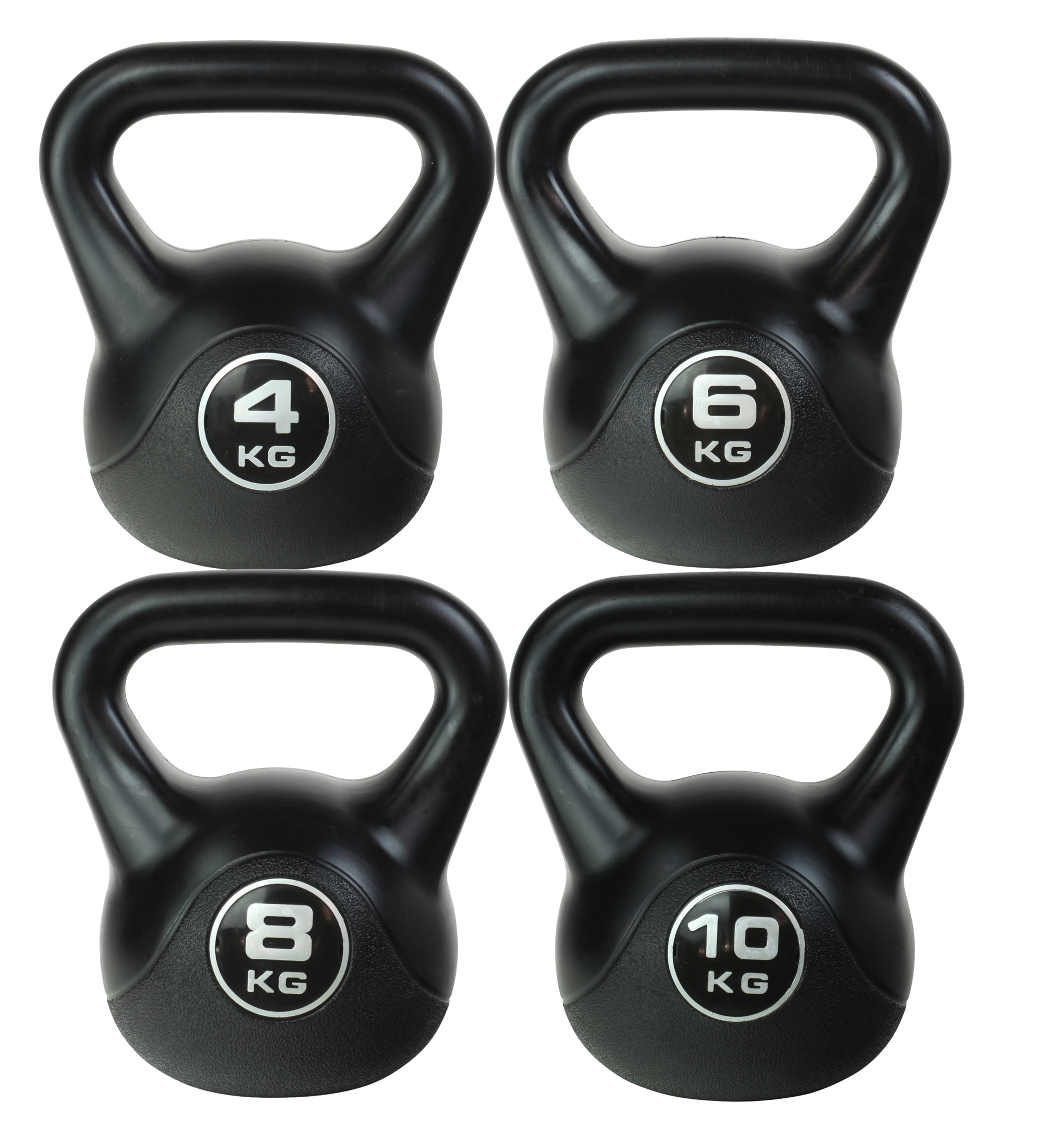 Odin Vinyl Kettlebell Pakketilbud  4  6  8  10kg