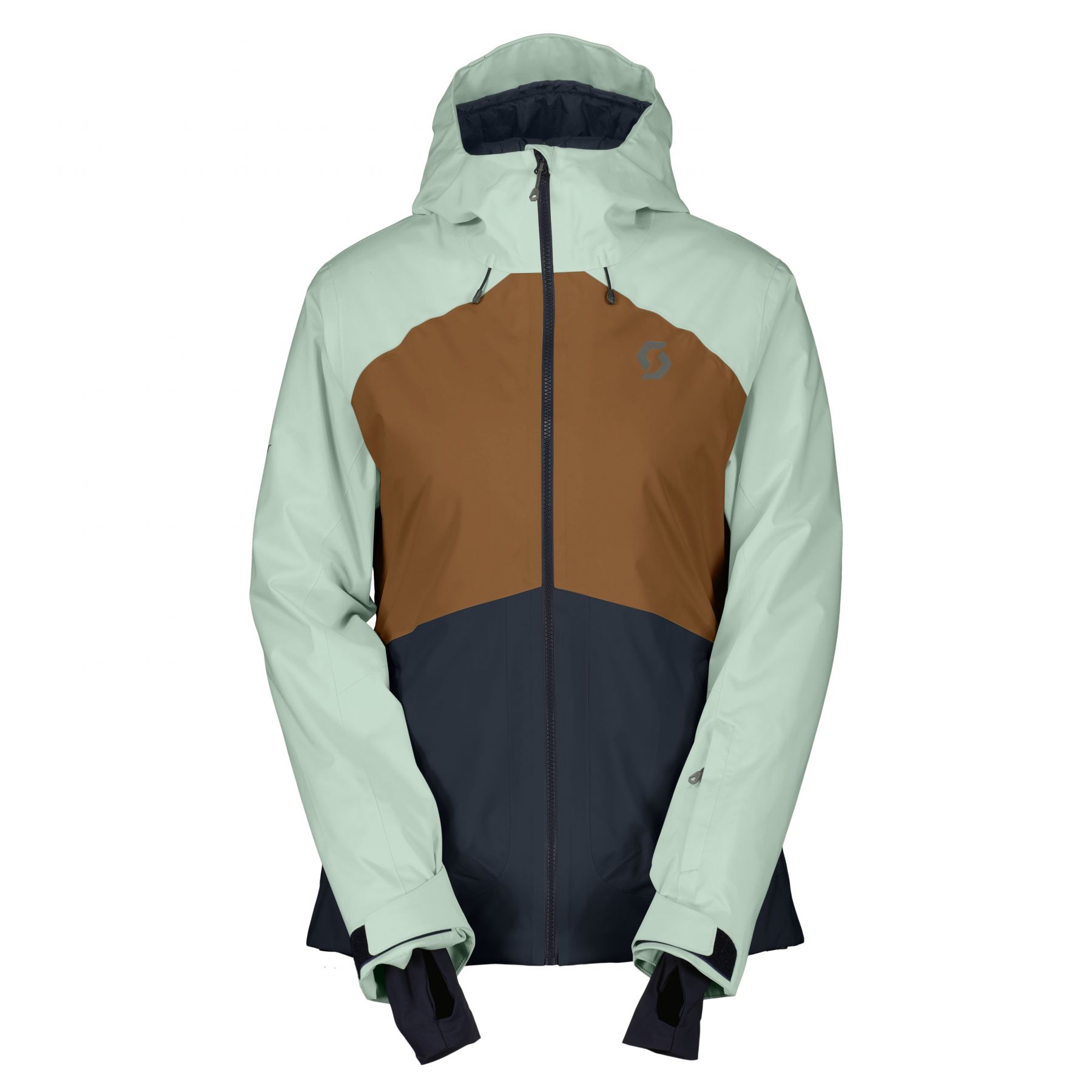 Scott Ultimate Dryo 10  Skijakke  Dame  Lysegrøn Brun