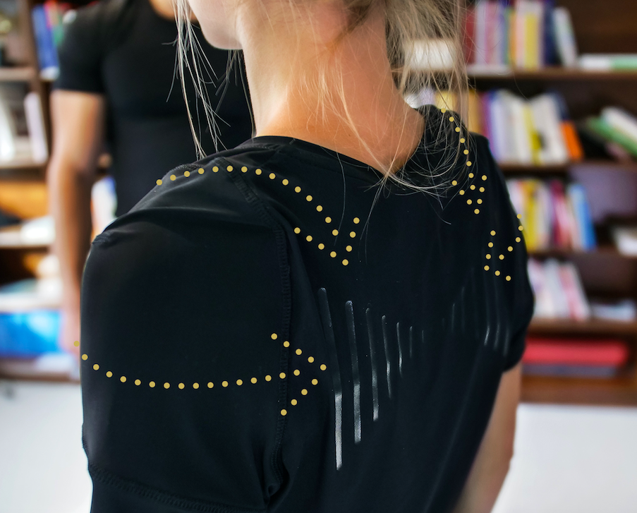 Swedish Posture Holdnings T Shirt  Dame