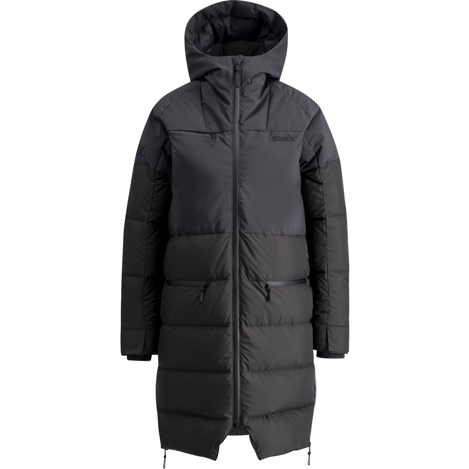 Swix Horizon Down Parka  Dame  Sort
