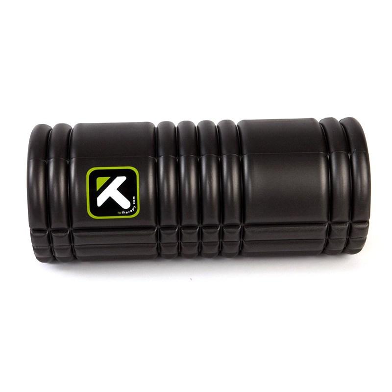 The Grid Foamroller  Sort   30 X 14 Cm