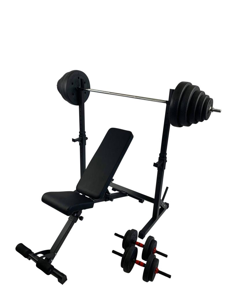 Træningsudstyrssæt Deluxe 110 Kg