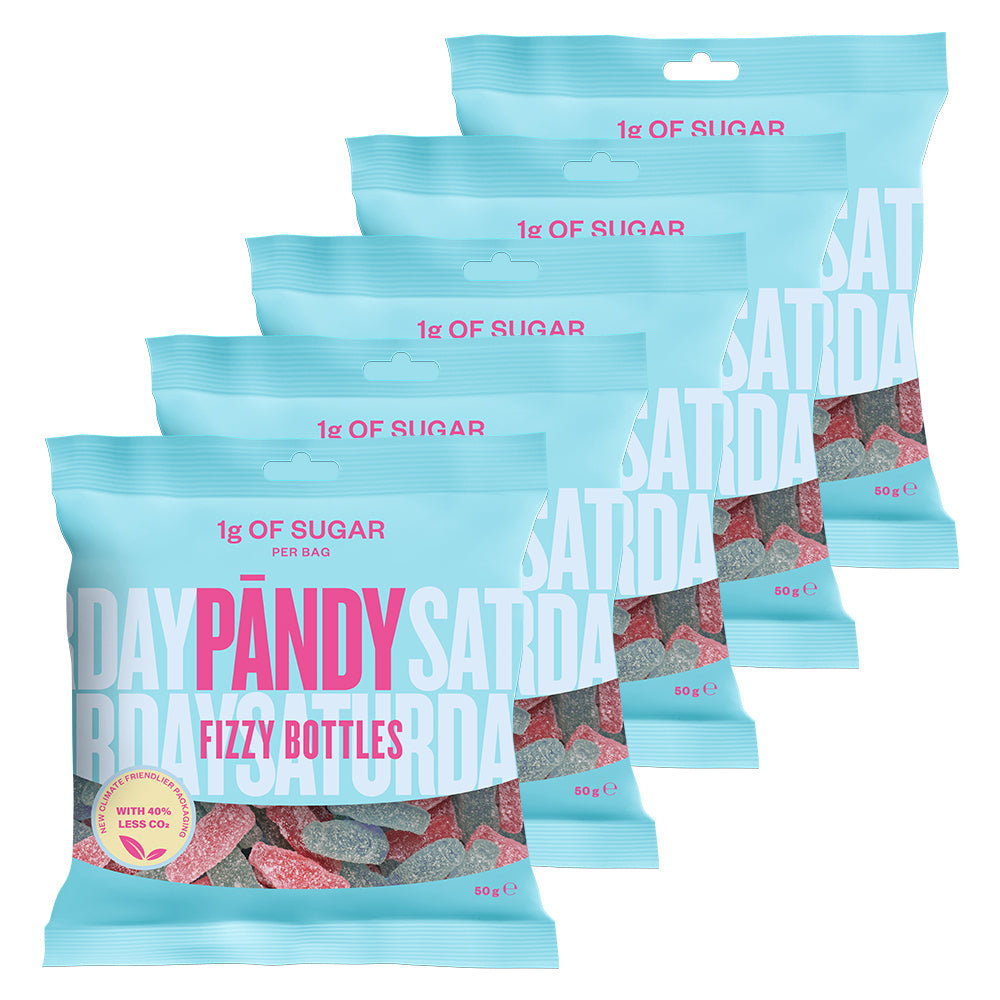 Pandy Candy   Fizzy Bottles  6x50g