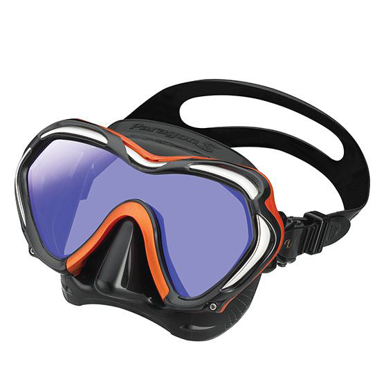 Tusa Paragon S Dykkermaske Sort Orange