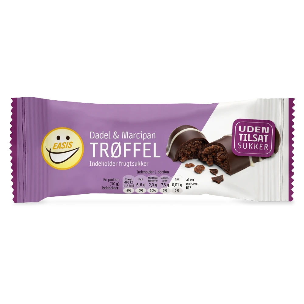 Easis Trøffel  30g    Dadel Og Marcipan
