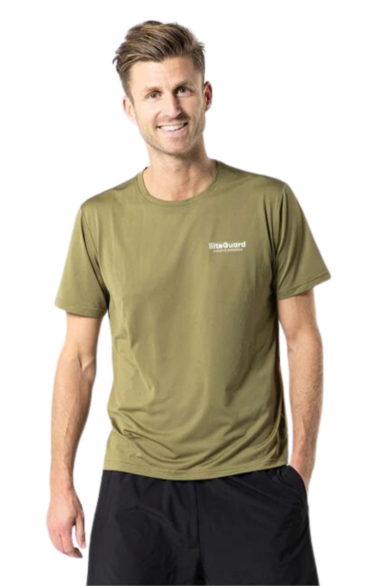 Liiteguard Ground Tech T Shirt   Dusty Green   T Shirt