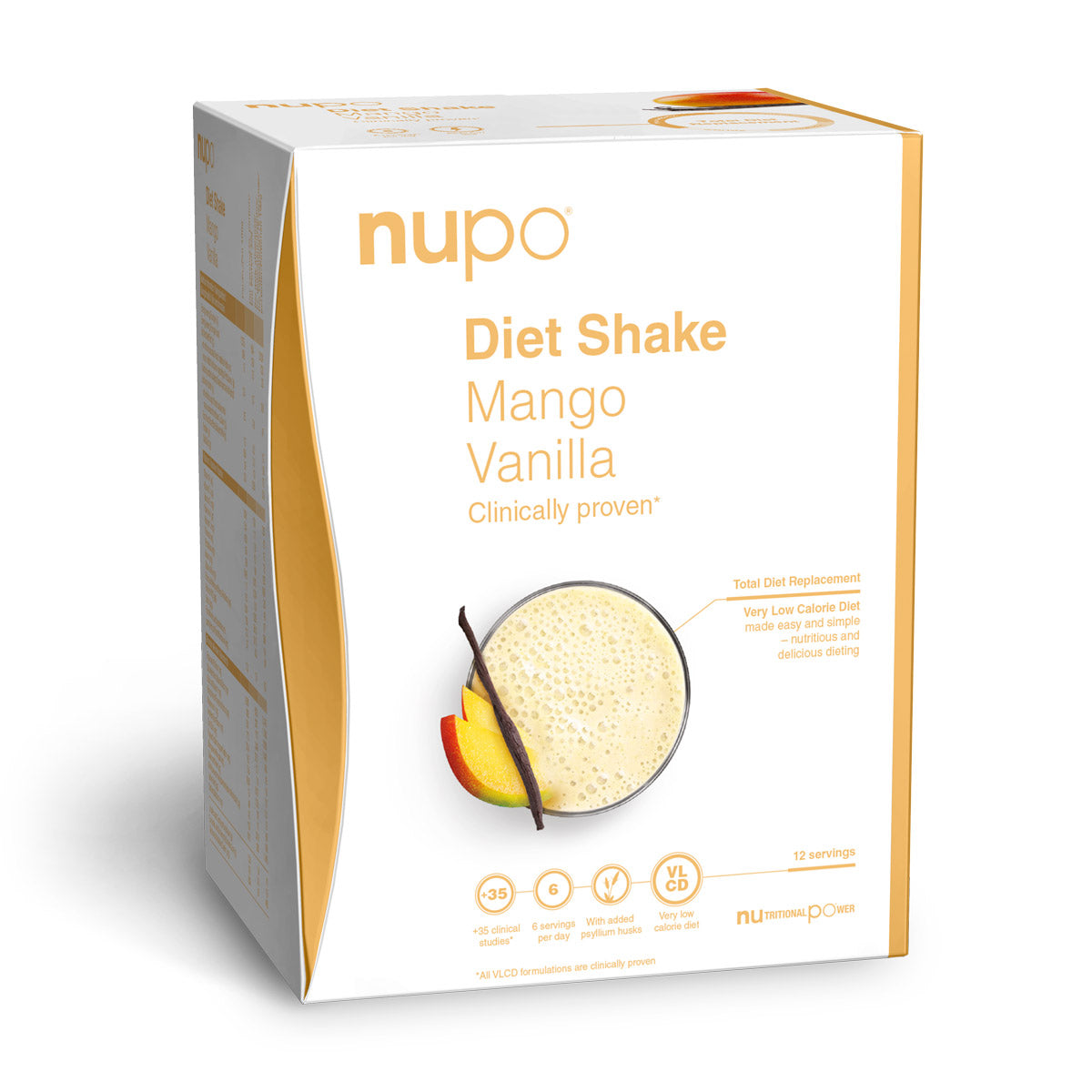 Nupo Diet Shake  384g    Mango Vanilla   Måltidserstatning