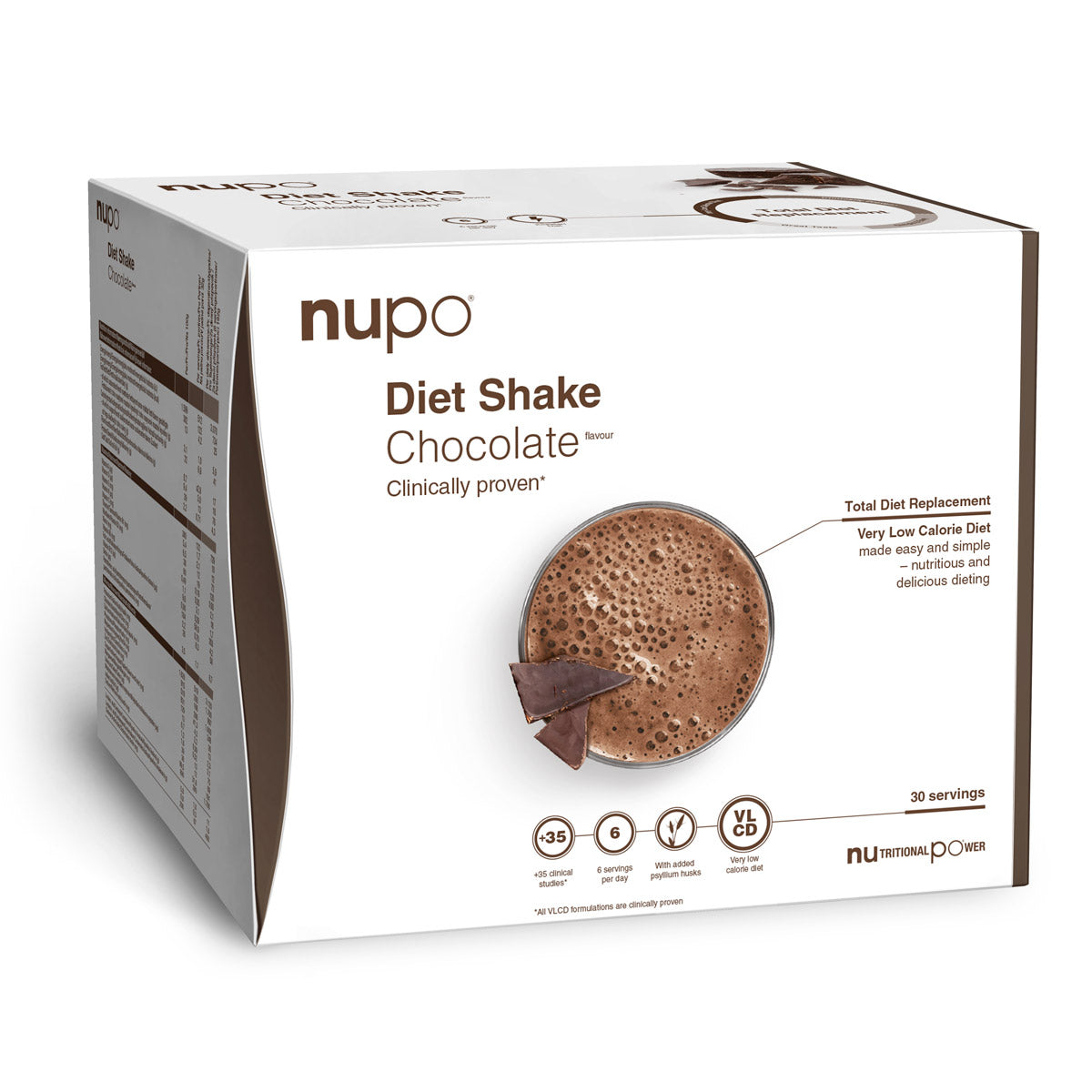 Nupo Diet Shake Value Pack  960g    Chocolate   Måltidserstatning