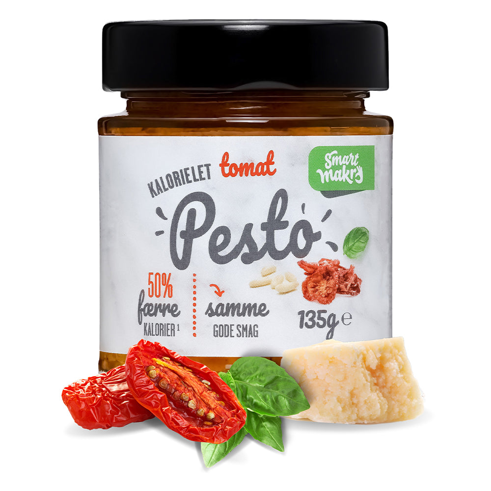Smart Makro Kalorielet Tomatpesto  135g    Dressinger   Toppings