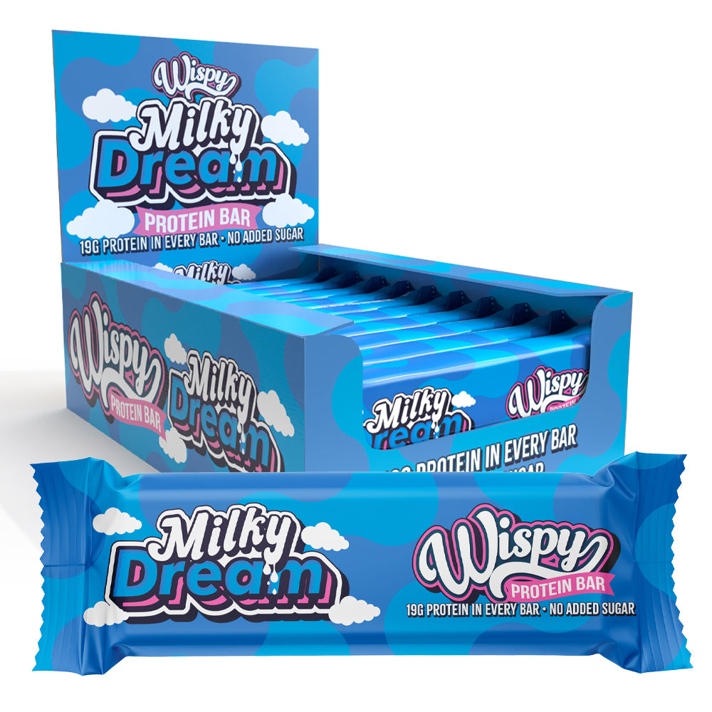 Wispy Protein Bar   Milky Dream  10x 55g    Proteinbarer