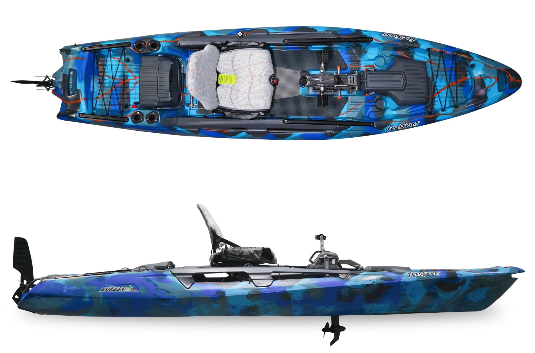 Feelfree Dorado 125 V2 Overdrive Fiskekajak Med Propel