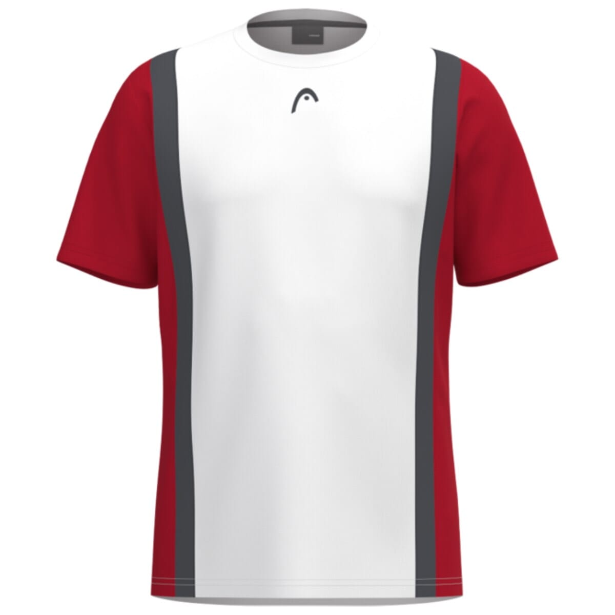 Head Club 25 Tech T Shirt Red White
