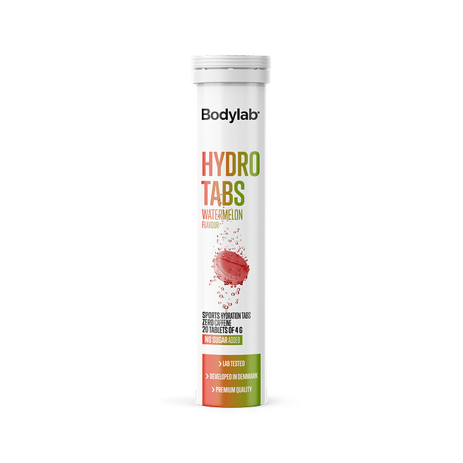 Bodylab Hydro Tabs  1 X 20 Stk    Watermelon  Koffeinfri