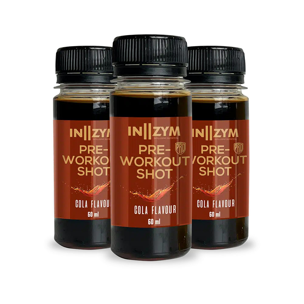 In2zym Pwo Shot   Cola  12x 60 Ml    Obs  Bedst Før 13 6 25   Energi