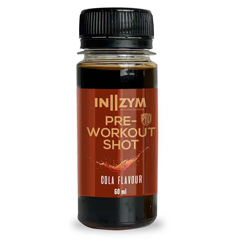 In2zym Pwo Shot   Cola  60 Ml    Obs  Bedst Før 13 6 25   Pre Workout