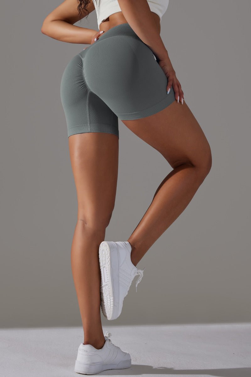 Zencurve Scrunch Shorts Darkgrey   Small   Darkgrey