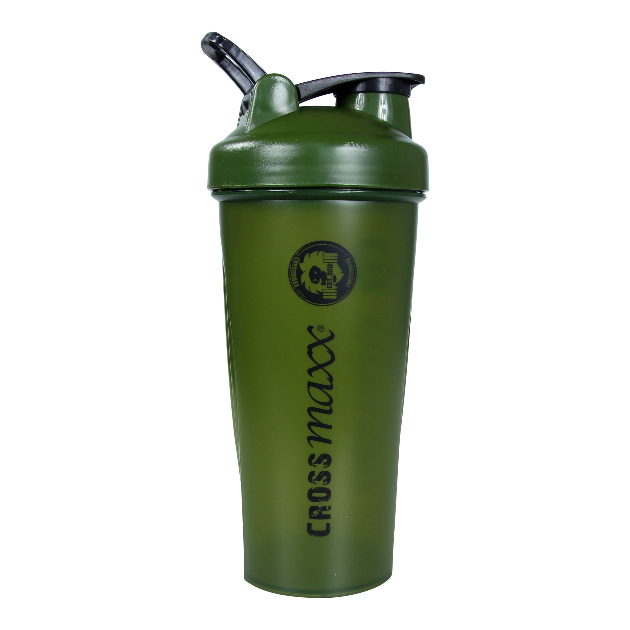 Crossmaxx Shaker Bottle  Fås I Grøn Og Sort  Smart Anti Klump Funktion  Det Perfekte Tilbehør  Robuste Og Holdbare Materialer