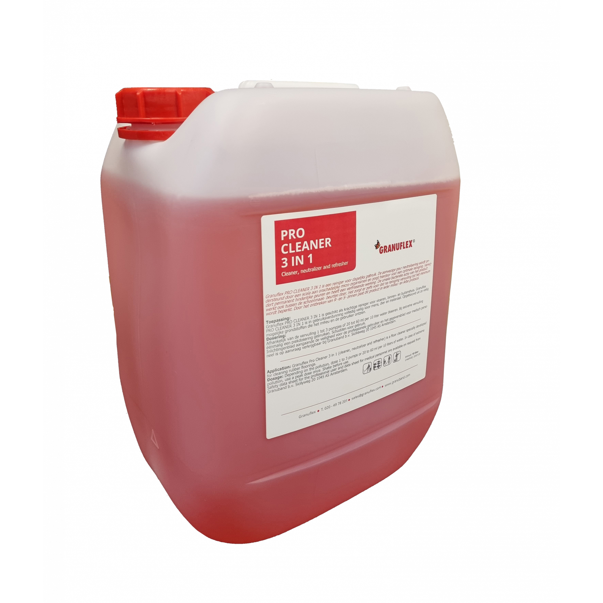 Granuflex Pro Cleaner 3in1   10 Liter Dunk