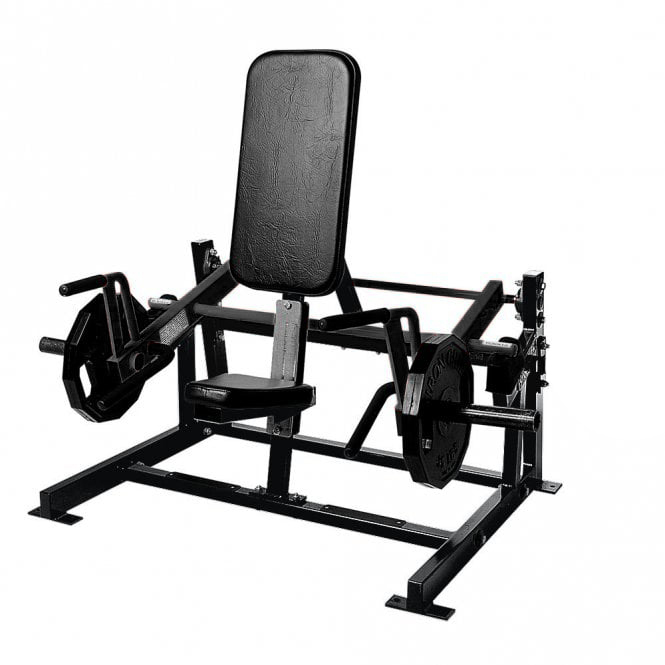 Hammer Strength Plate Loaded Seat Stand Shrug   Demo