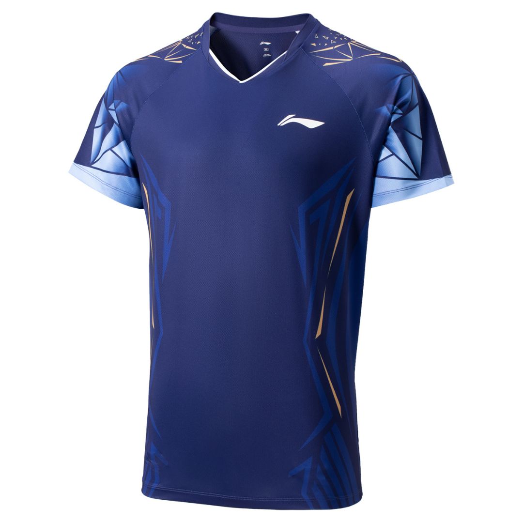 Li Ning Aayv021 3 Play Cool T Shirt Dark Blue