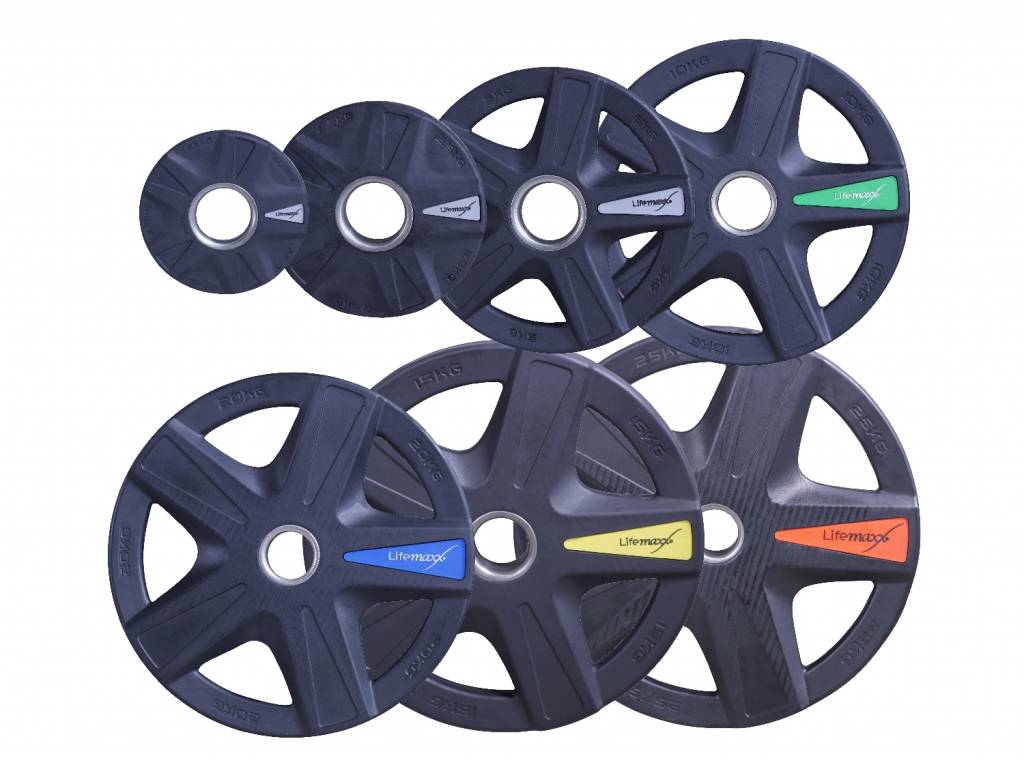 Lifemaxx Olympisk Vægtskive 20 Kg Black   Demo